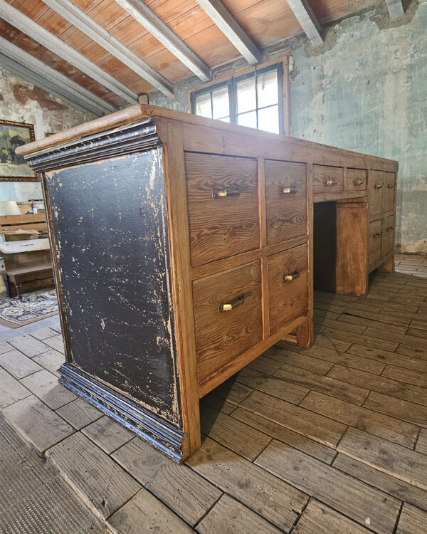 Mostrador de madera negro - Imagen 8