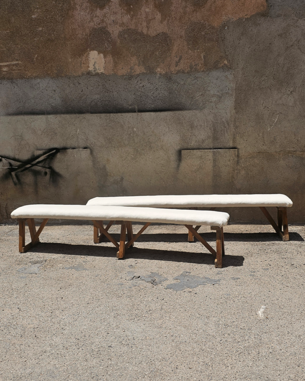 Banquetas rústicas
