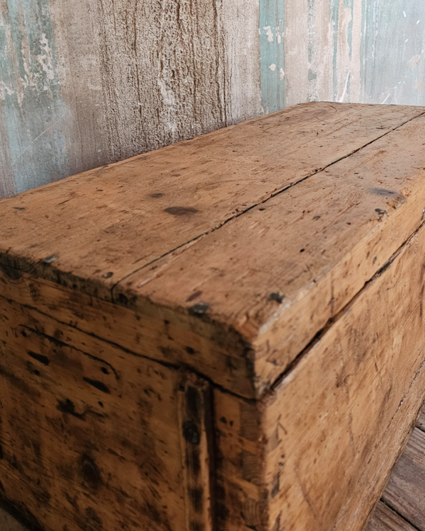 Caja industrial en madera de pino - Imagen 4