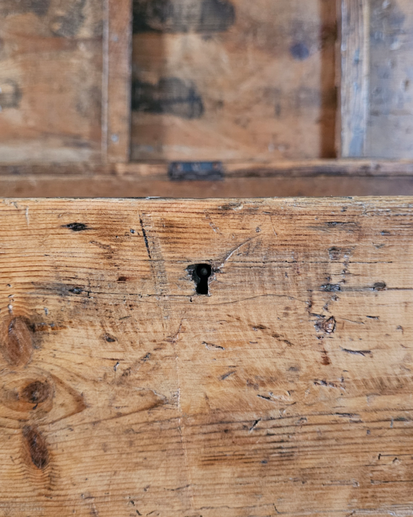 Caja industrial en madera de pino - Imagen 2